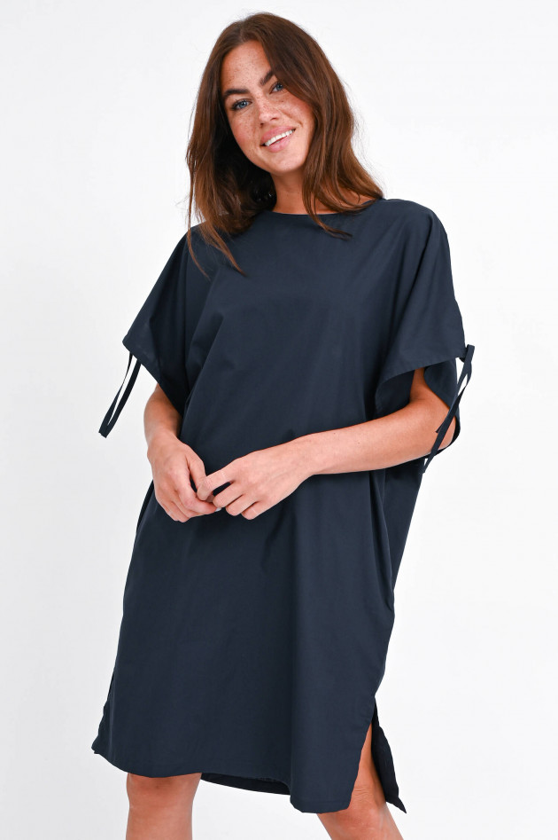 Closed Kurzarm Kleid aus Bio-Baumwolle in Navy