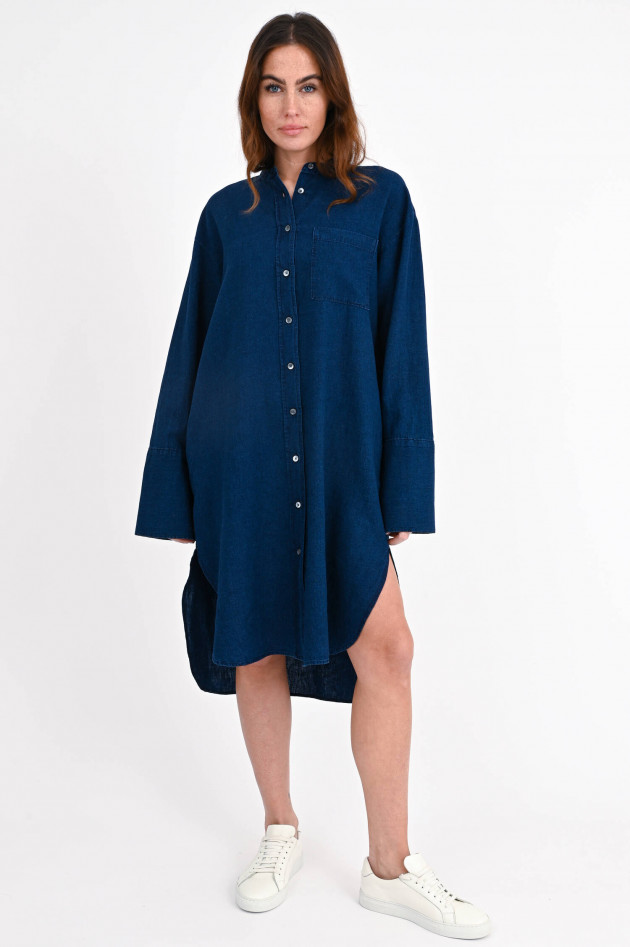 Closed Oversized Denim-Kleid in Dunkelblau