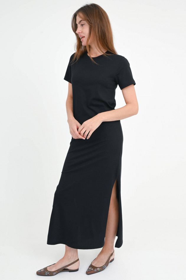 Closed T-Shirt Kleid in Schwarz