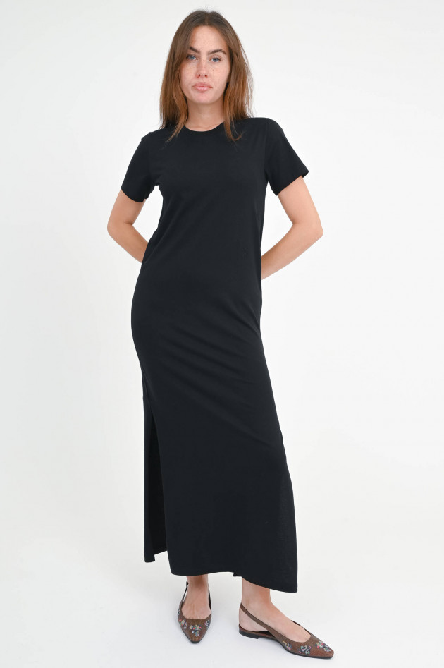 Closed T-Shirt Kleid in Schwarz