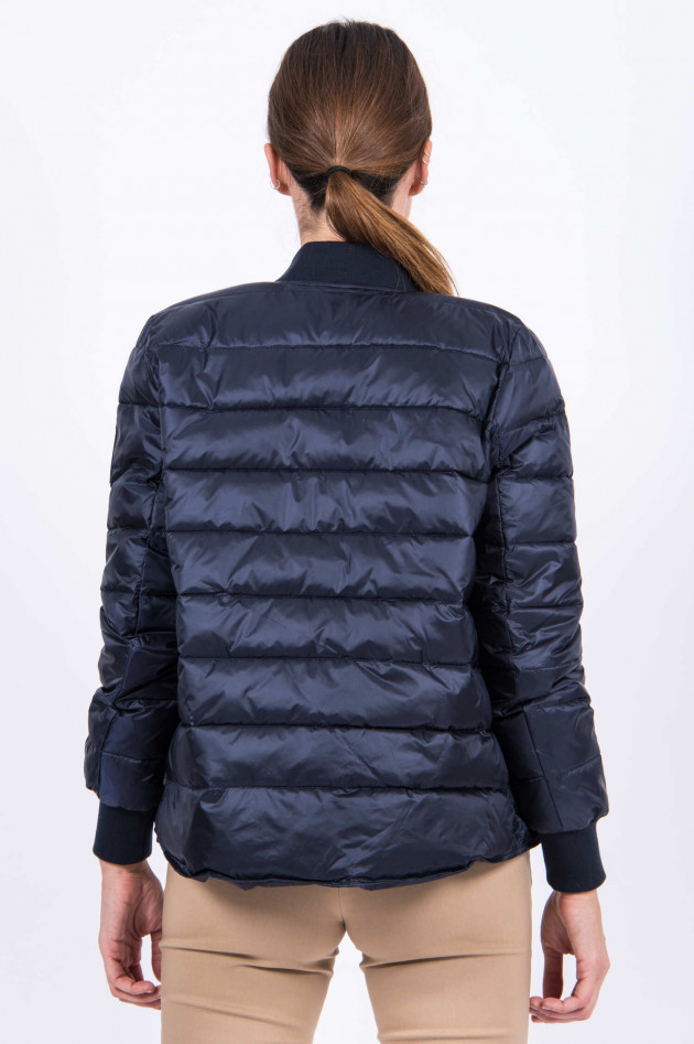 Closed Vegane Daunenjacke in Navy