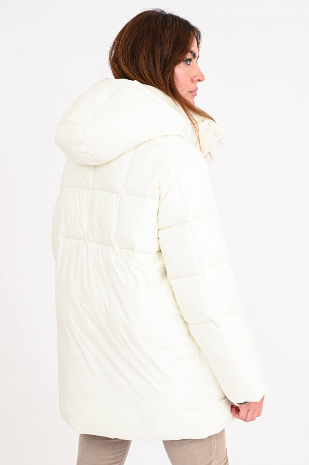 Closed Nachhaltige Steppjacke in Offwhite