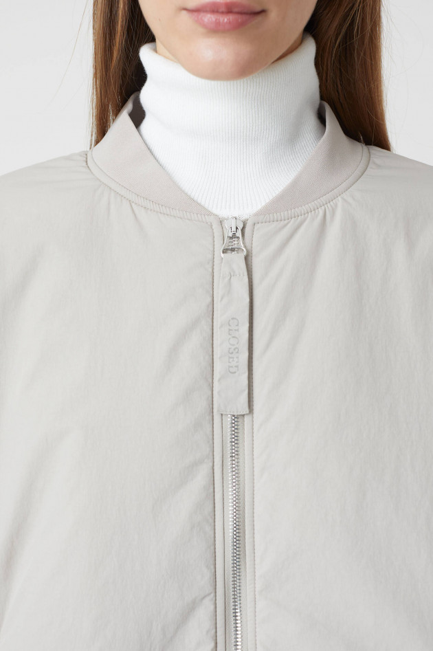 Closed Leichte Bomberjacke in Beige