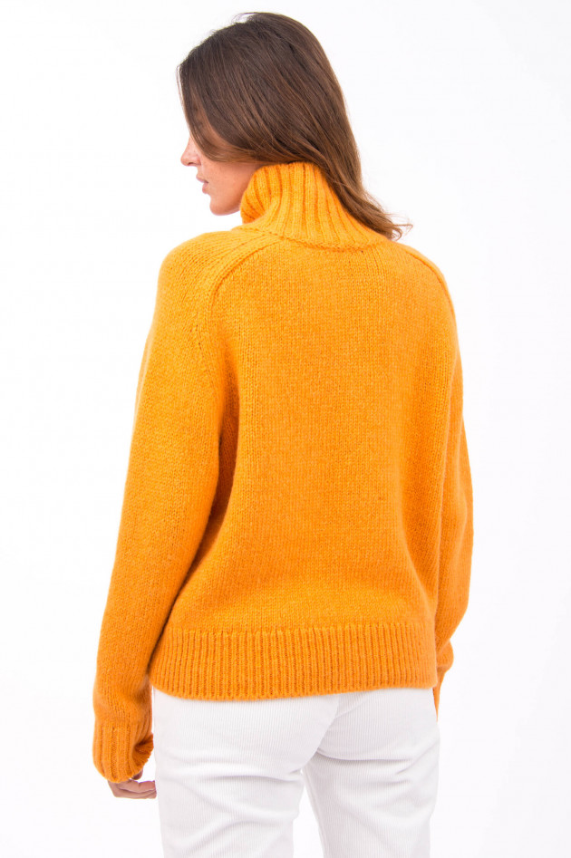 Closed Grobstrick Pullover in Orange