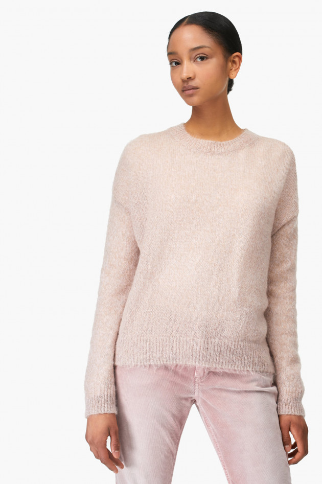 Closed Strickpullover in Rosé