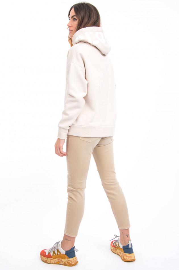 Closed Sportiver Hoodie aus Bio-Baumwolle in Sand