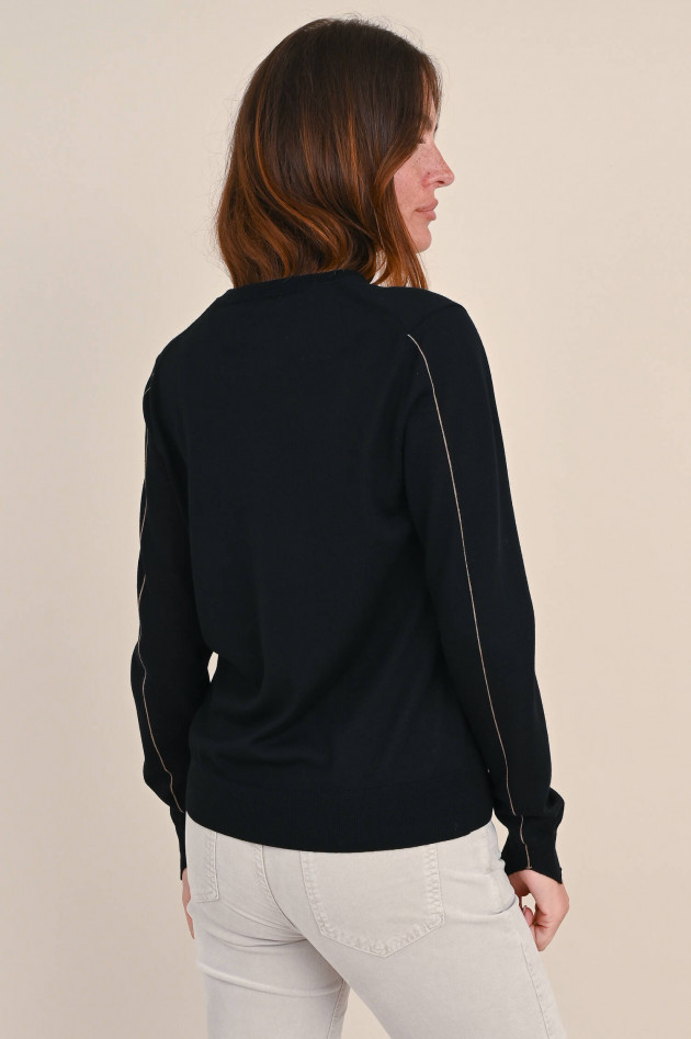 Closed Feinstrick Pullover in Schwarz