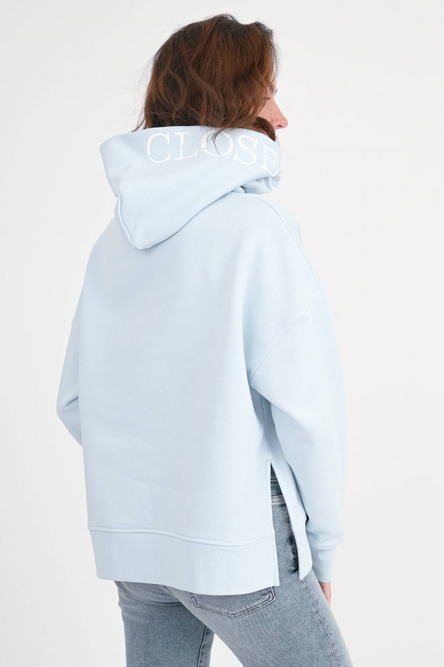 Closed Hoodie in Hellblau