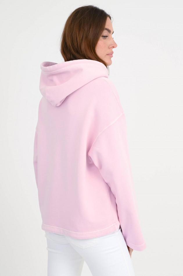 Closed  Hoodie mit Kaktus-Stickerei in Milkshake