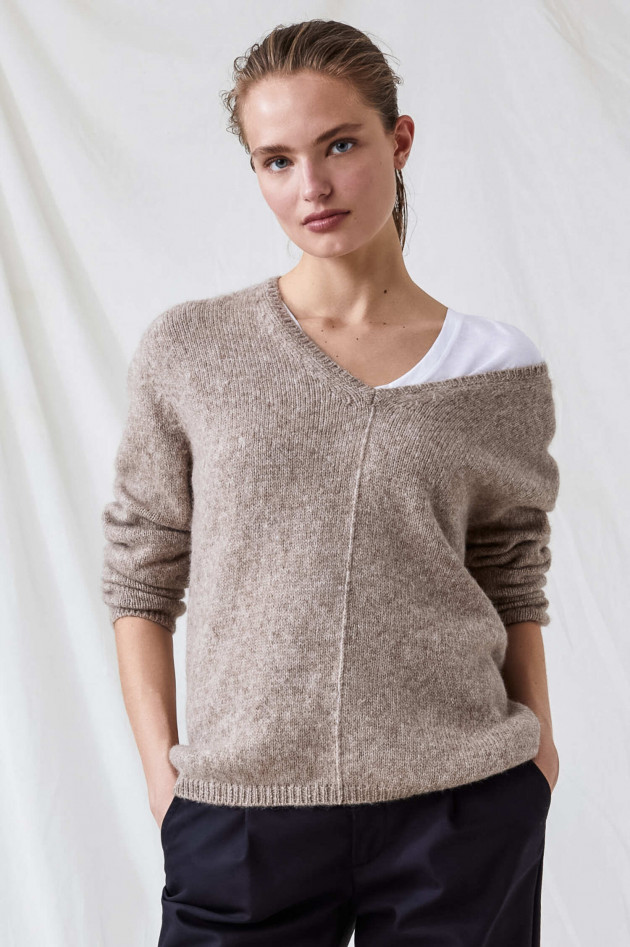 Closed Pullover aus Alpaka-Mix in Beige | GRUENER.AT