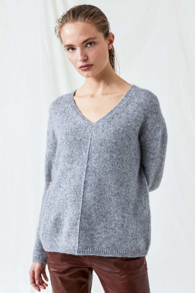 Closed Pullover aus Alpaka-Mix in Grau