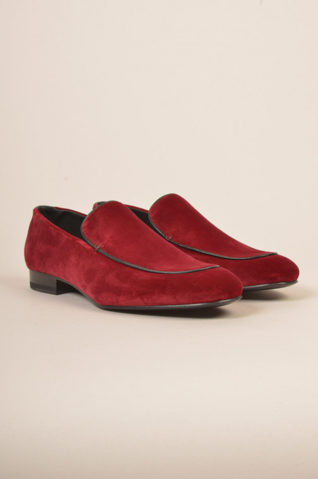 Closed Loafer in Bordeaux