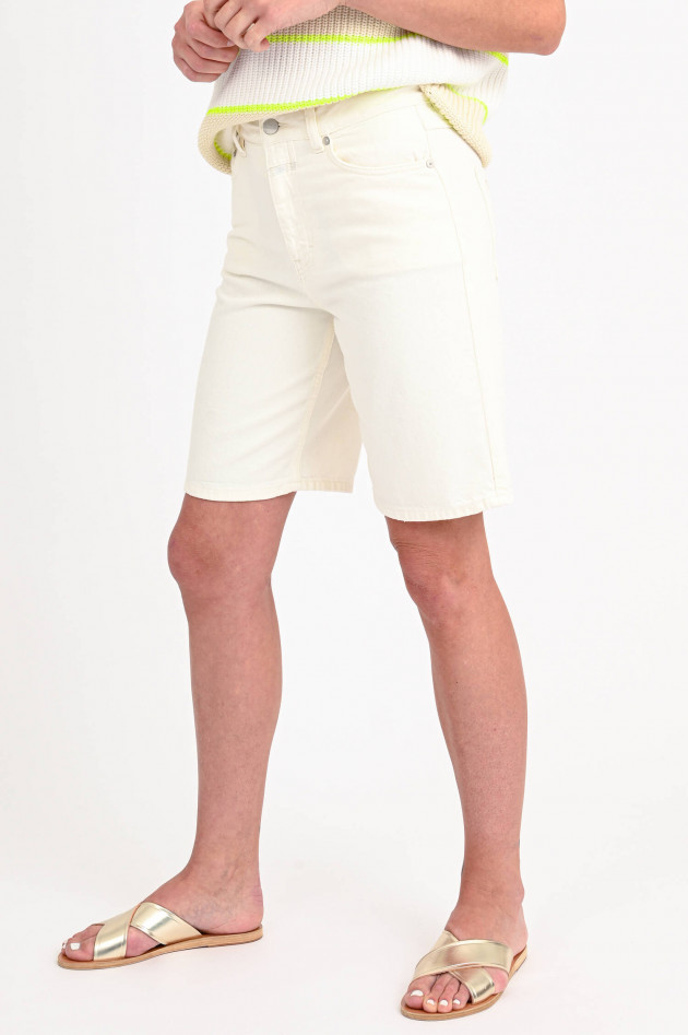 Closed Jeans Bermudashorts in Creme