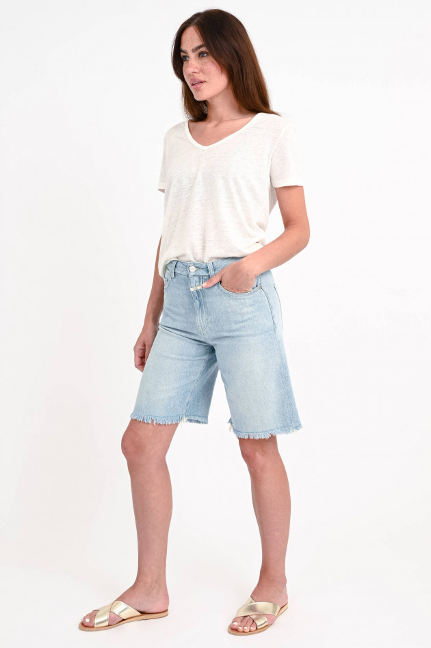 Closed Jeans Bermudashorts in Mittelblau