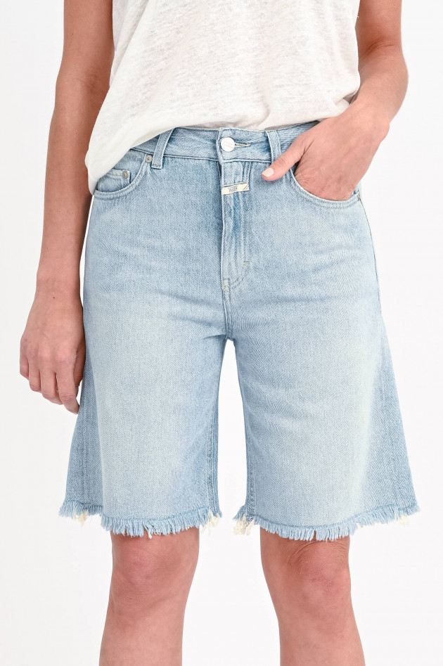 Closed Jeans Bermudashorts in Mittelblau