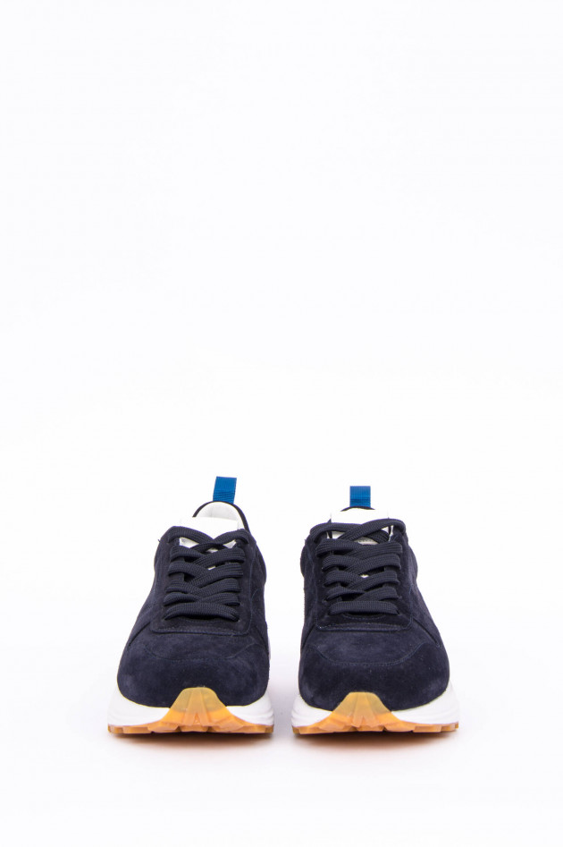Closed Chunky Sneaker in Navy/Grün