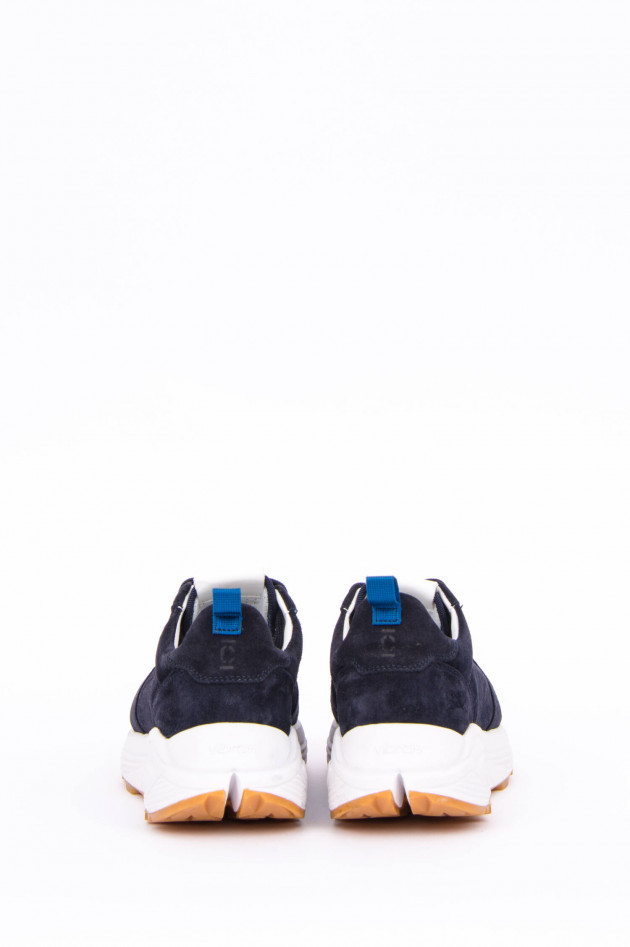 Closed Chunky Sneaker in Navy/Grün