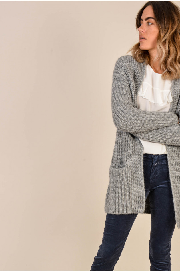 Closed Strickjacke in Grau