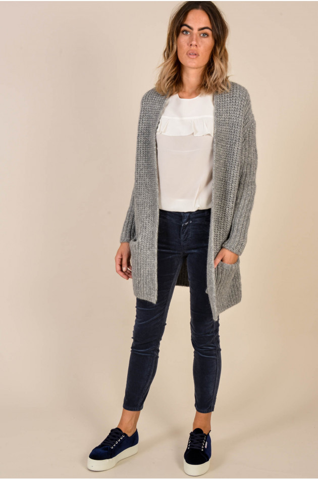 Closed Strickjacke in Grau