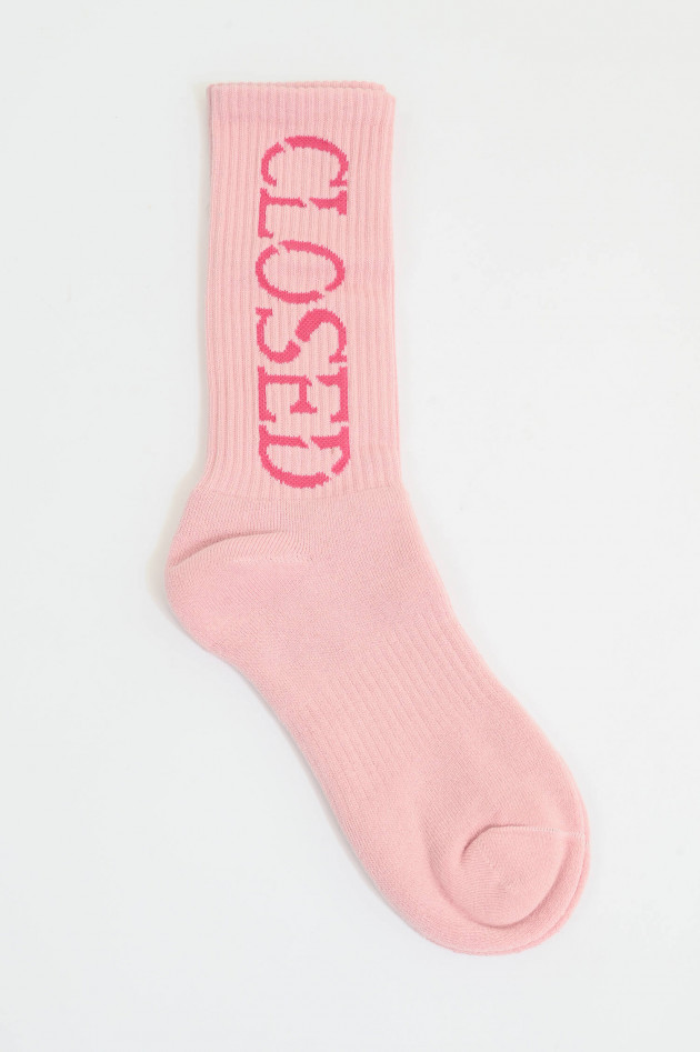 Closed  Socken aus Baumwoll-Mix in Rosa/Pink