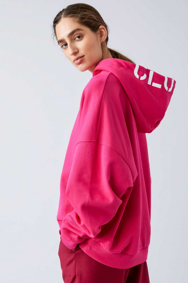 Closed Hoodie mit Logo in Pink