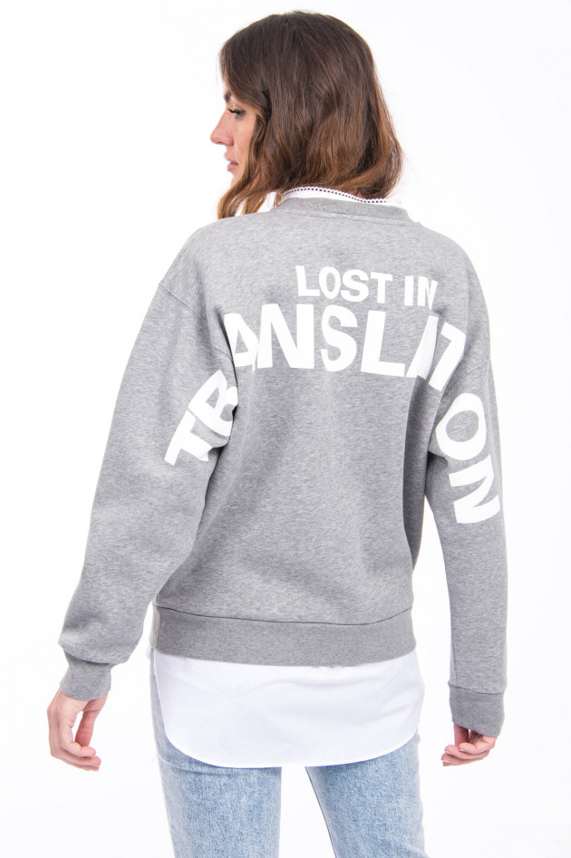 Closed Sweater LOST IN TRANSLATION in Grau