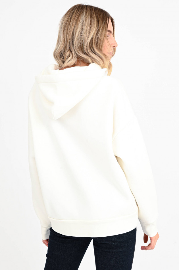 Closed Hoodie mit Frontprint in Creme
