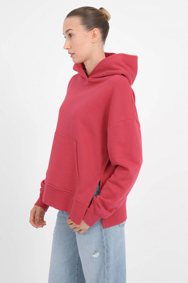 Closed Hoodie in Cherry Red