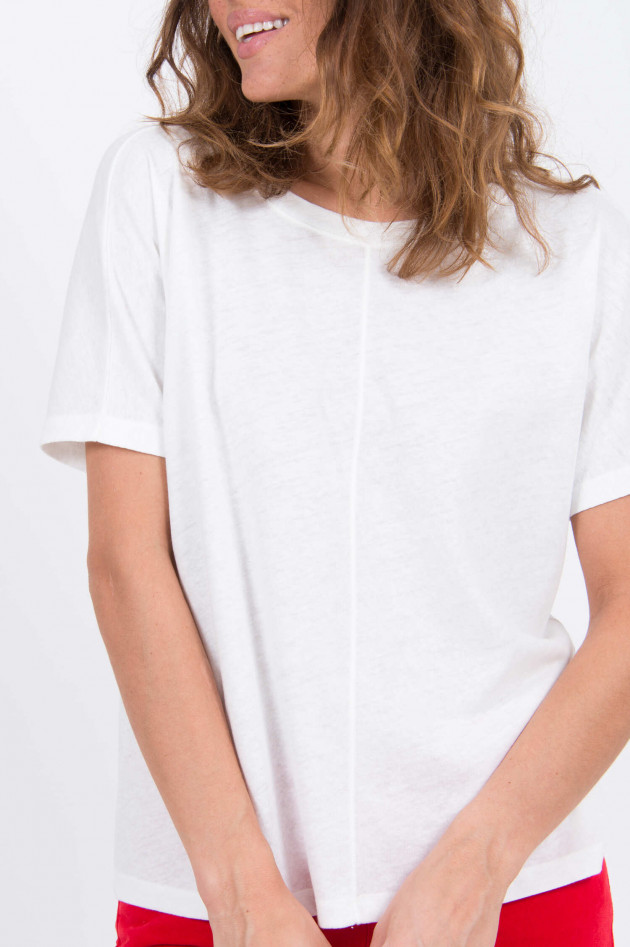 Closed Oversized Shirt in Weiß