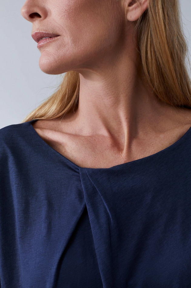 Closed Shirt aus Lyocell-Mix in Navy