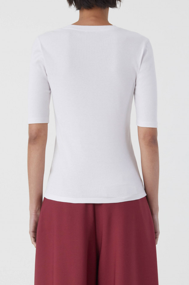 Closed Basic Baumwoll-Mix T-Shirt in Hellrosa