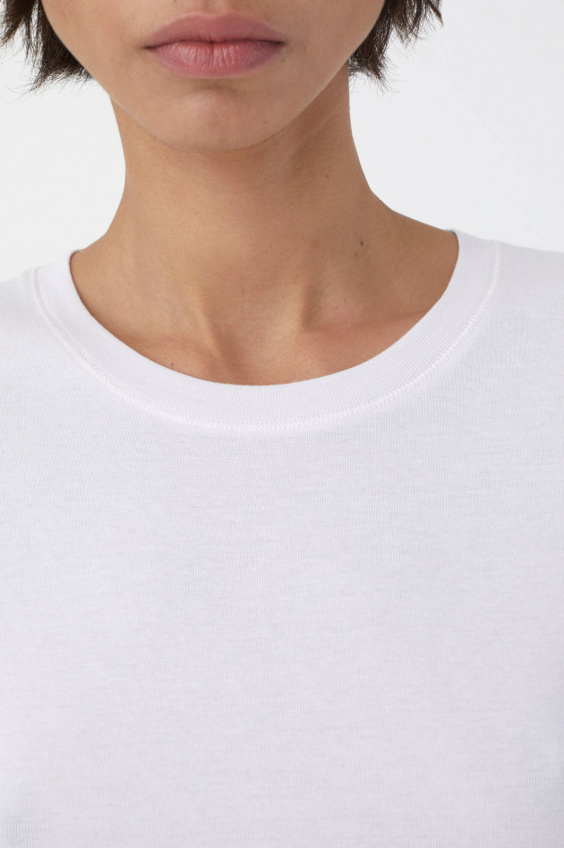 Closed Basic Baumwoll-Mix T-Shirt in Hellrosa