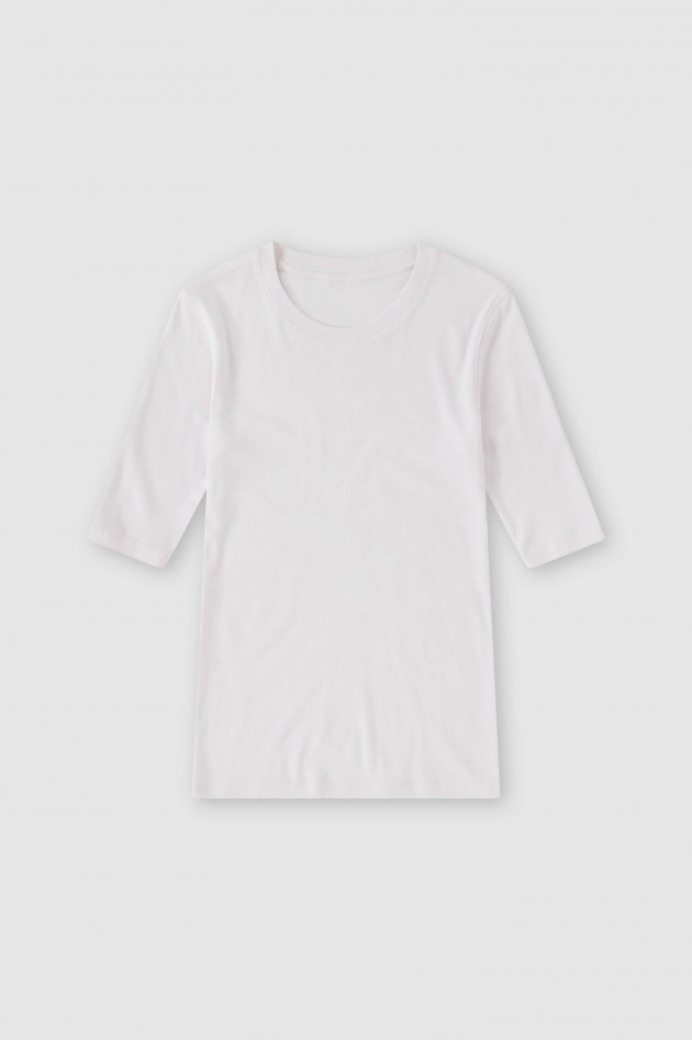 Closed Basic Baumwoll-Mix T-Shirt in Hellrosa