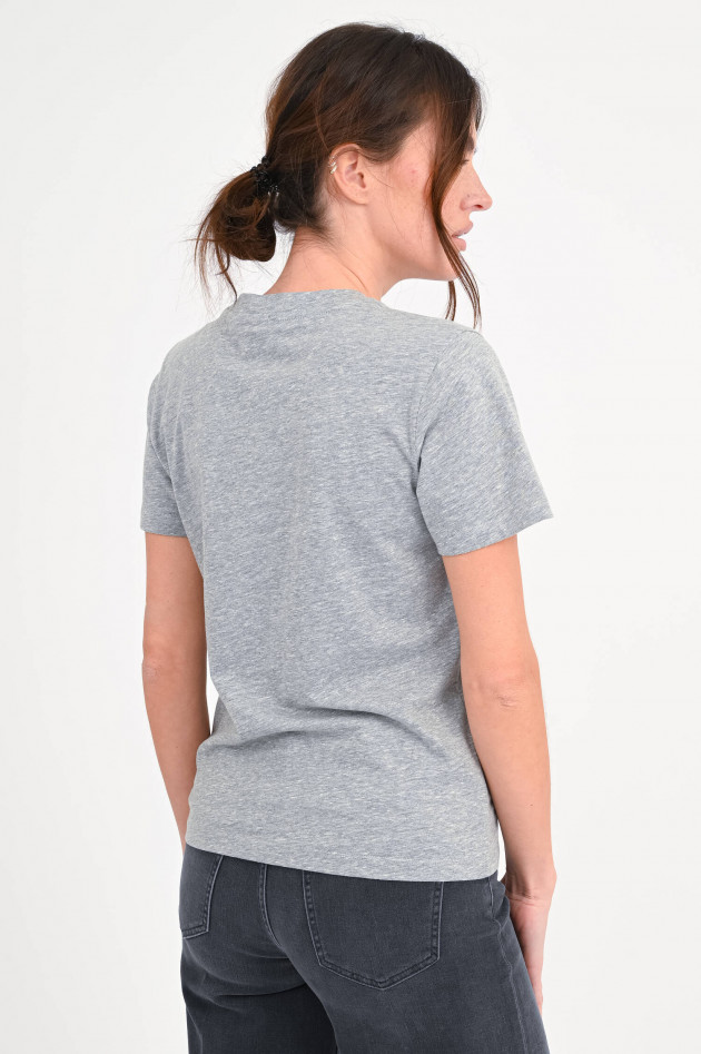 Closed Basic T-Shirt in Light Grey Melange