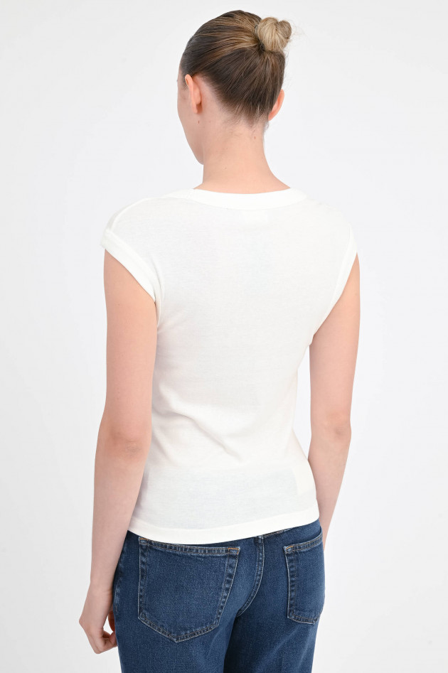 Closed Shirt mit angeschnittenen Ärmeln in Ivory