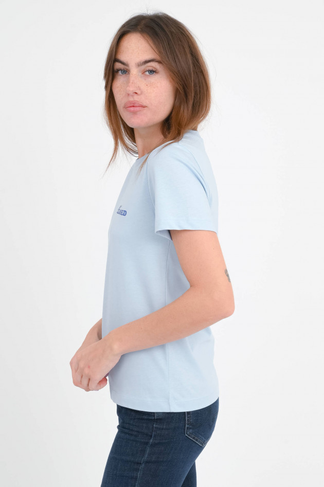 Closed Kurzarm-Shirt STAY CLOSED in Hellblau