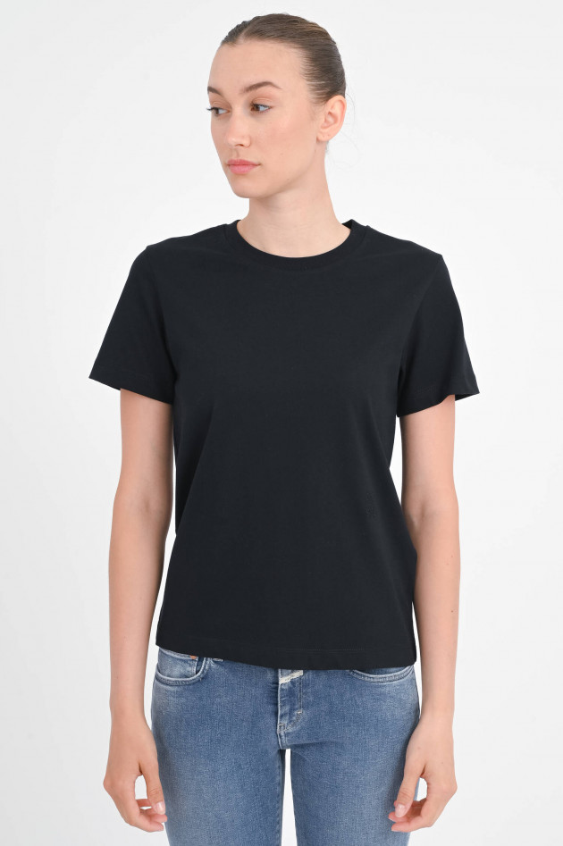 Closed Basic T-Shirt in Schwarz