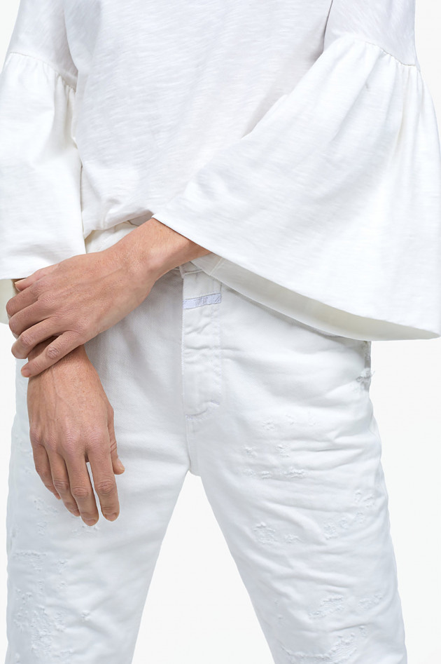 Closed Shirt mit Trompetenarm in Natur Closed Shirt mit Trompetenarm in Natur