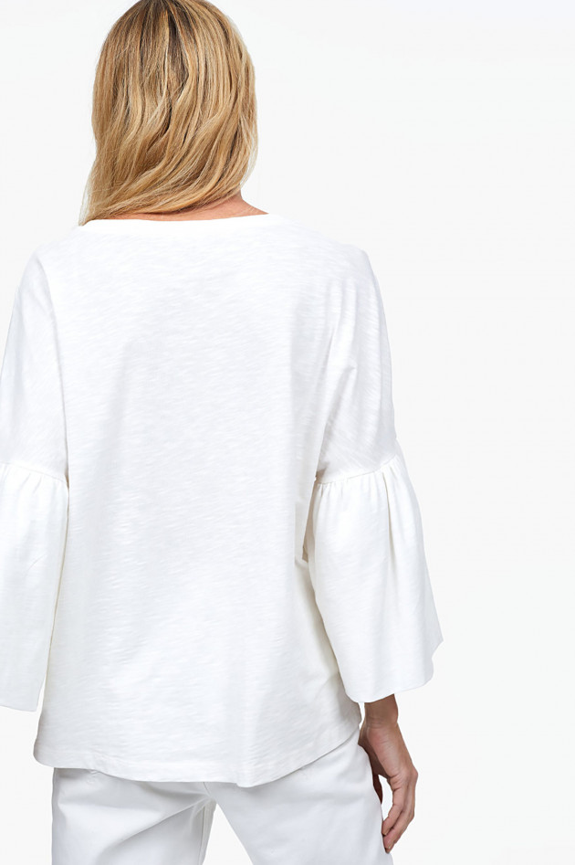 Closed Shirt mit Trompetenarm in Natur Closed Shirt mit Trompetenarm in Natur