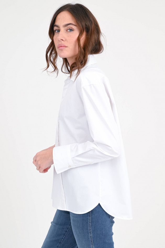 Closed Asymmetrische Bluse in Weiß