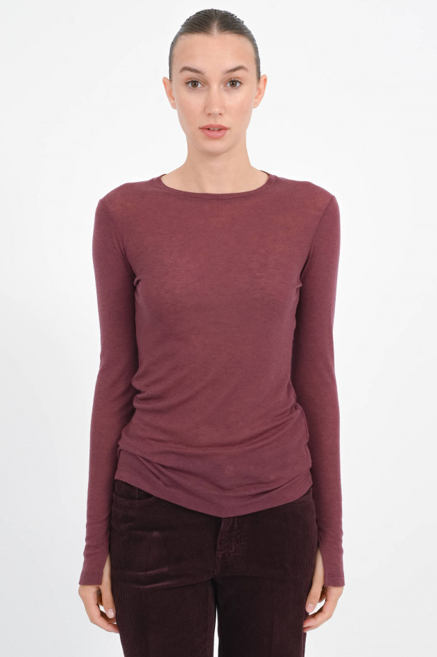 Closed Longsleeve in Dark Raisin