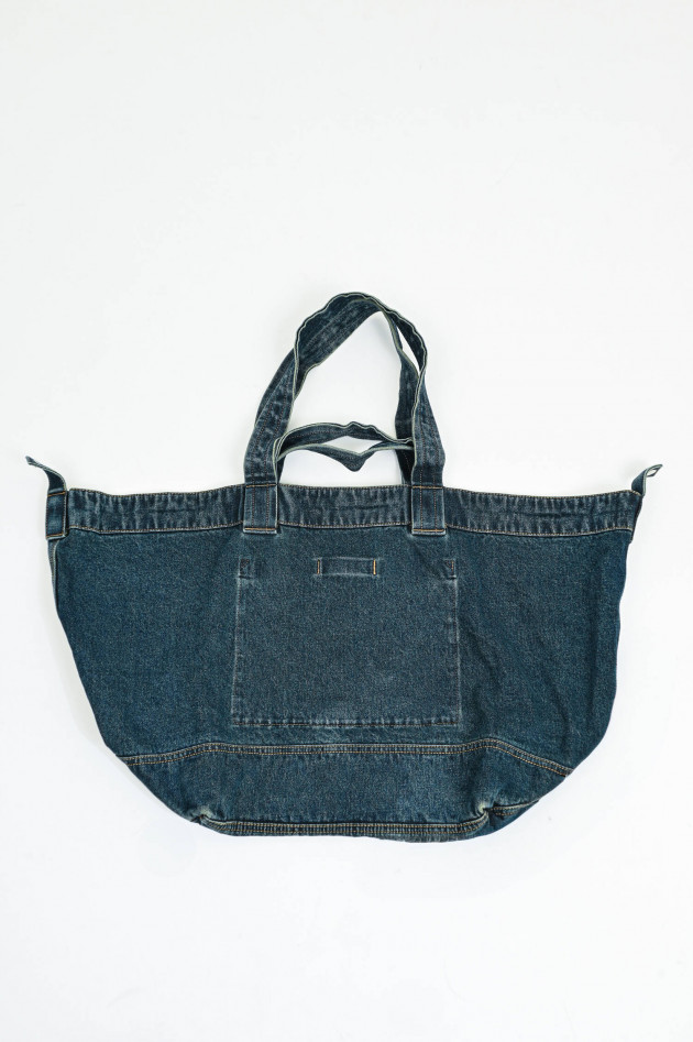 Closed XXL-Denim Tote in Washed Blue