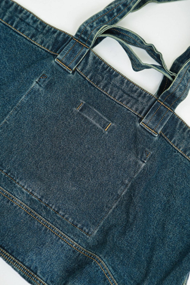 Closed XXL-Denim Tote in Washed Blue