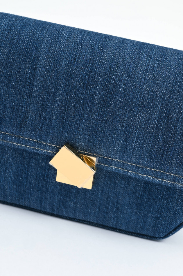 Closed Denim-Schultertasche BAG ONE S in Blau