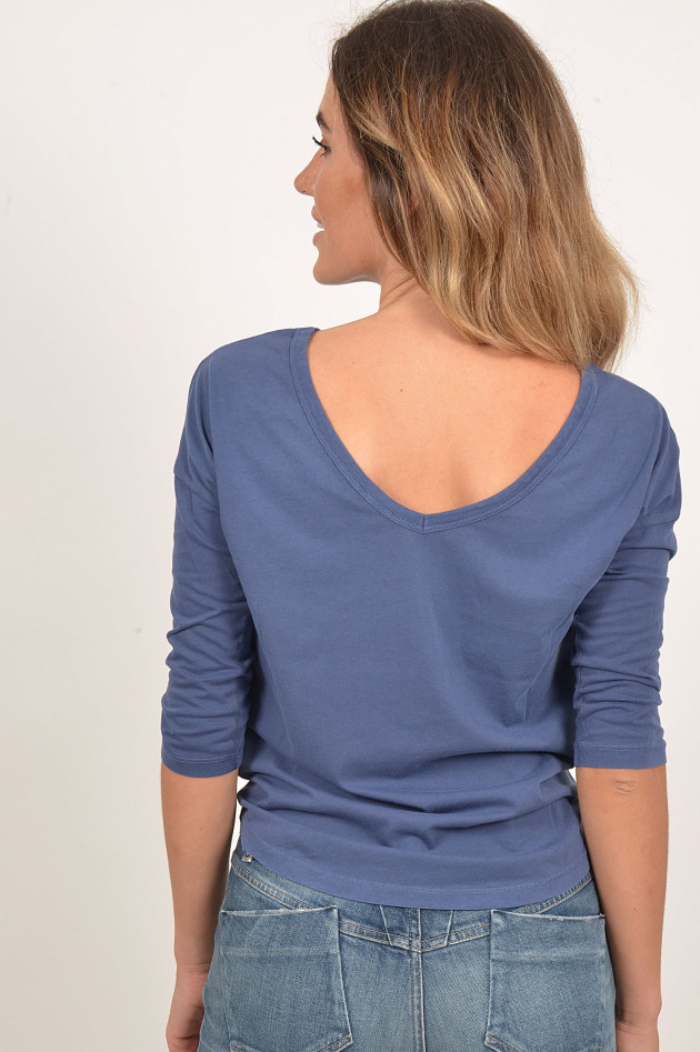 Closed T-Shirt aus Baumwolle in Blau