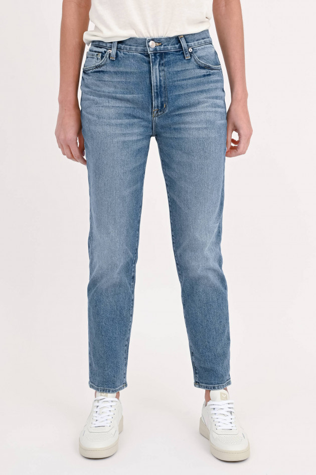 Current/Elliott Boyfriend Jeans in Mittelblau