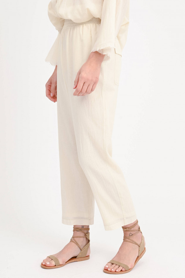 Devotion Twins Wide-Leg Hose LUX in Elfenbein