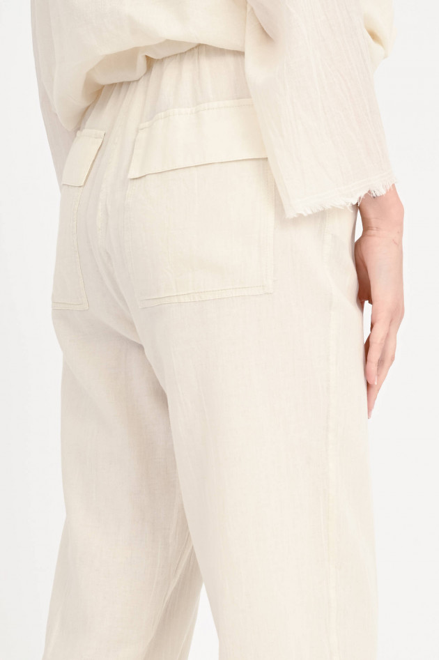 Devotion Twins Wide-Leg Hose LUX in Elfenbein