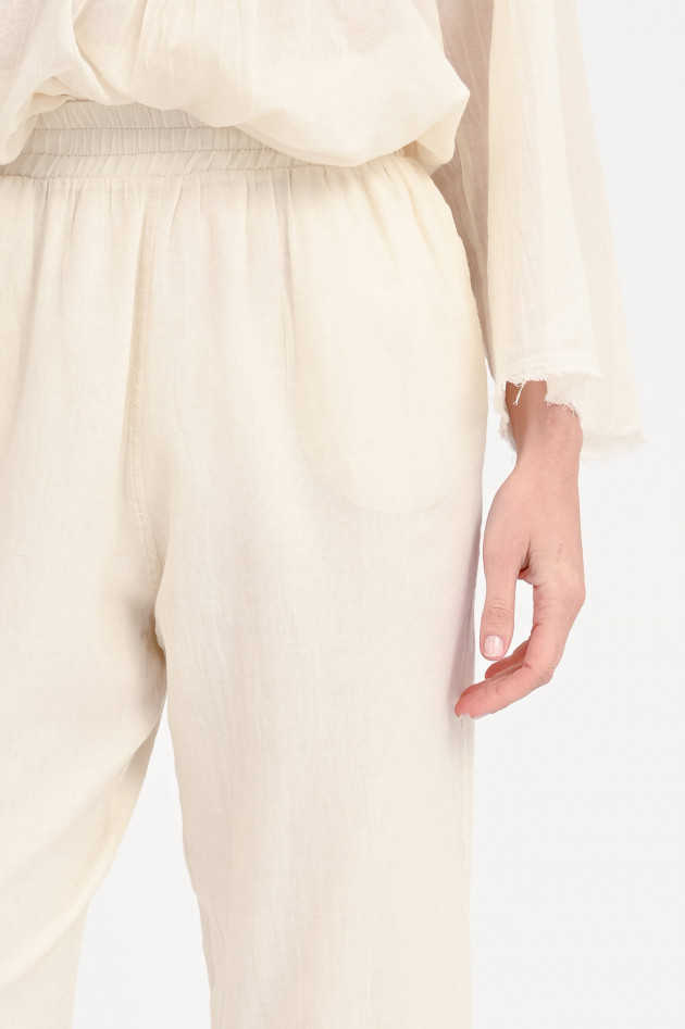 Devotion Twins Wide-Leg Hose LUX in Elfenbein