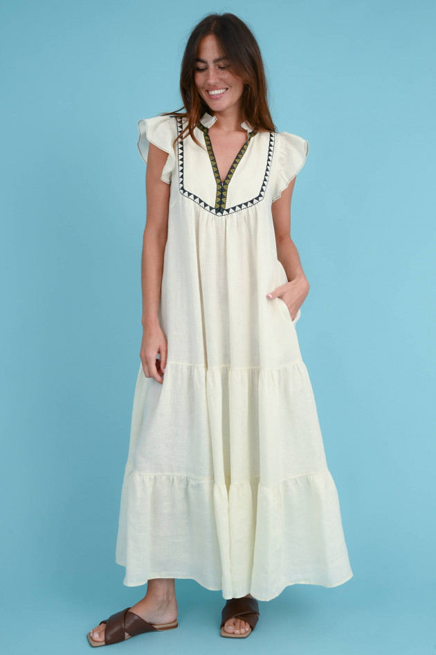 Devotion Twins Kleid KOLIMPITHRES in Natur